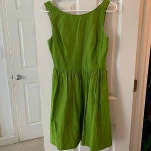 NWOT Hitherto Anthropologie Kelly Green Dress 2
